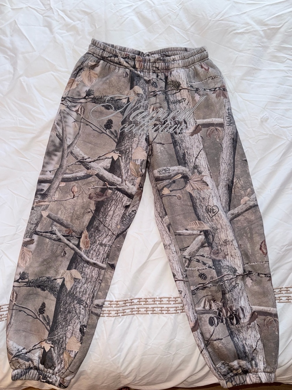 Named Collective Forbidden Sweatpants - Camo/Natural